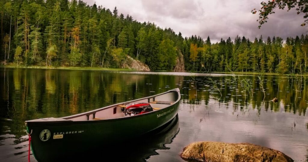 canoe or kayak boats