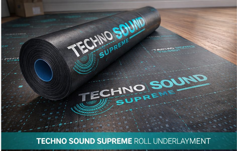 techno sound supreme roll underlayment