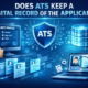 dose ats keep a digital record of the applicant