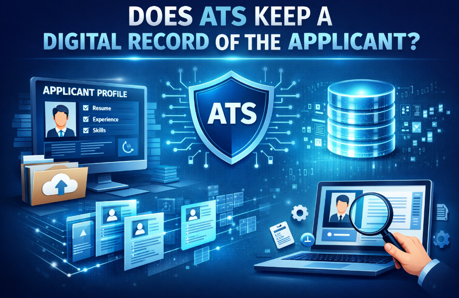 dose ats keep a digital record of the applicant